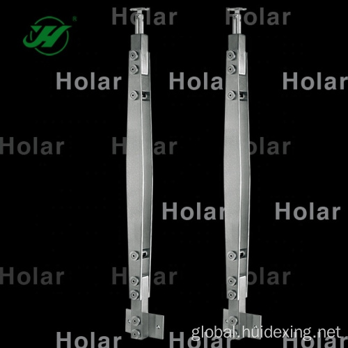 China stainless steel wood balustrade baluster stair post Manufactory